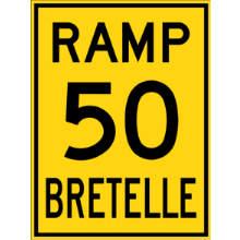 RAMP SPEED / Bretelle KM/H